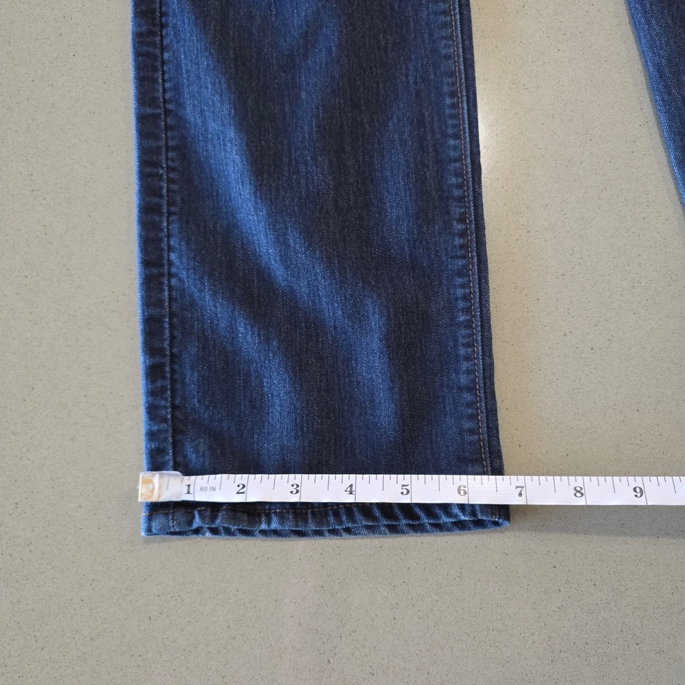 Ann Taylor LOFT Straight Leg Dark Wash Jeans Size 6/28P G-8230 - Picture 4 of 9